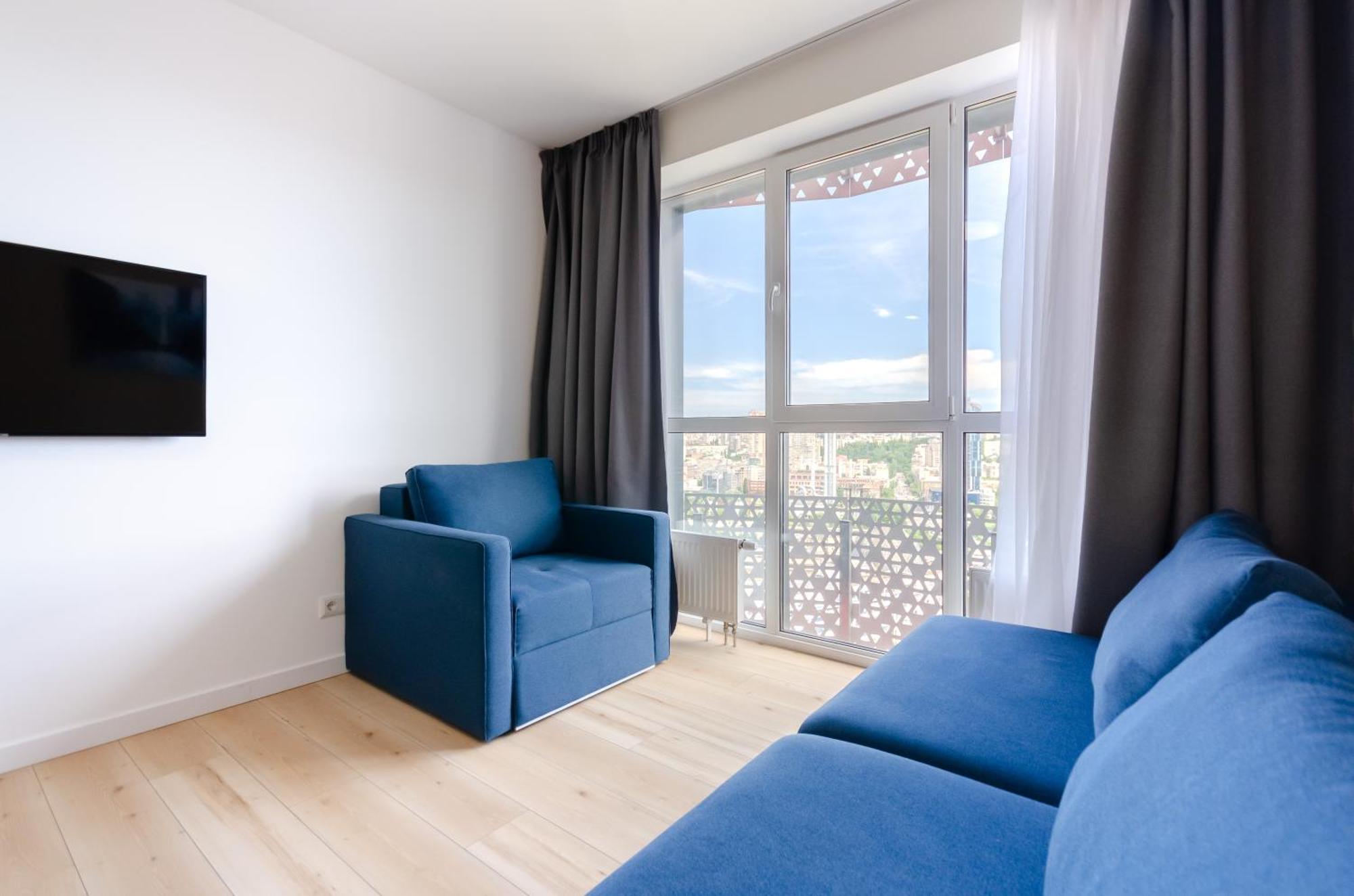 Petrovdom 205-206 Panoramic City View Apartments At Rc Kvartet, Central Railway Station キエフ エクステリア 写真
