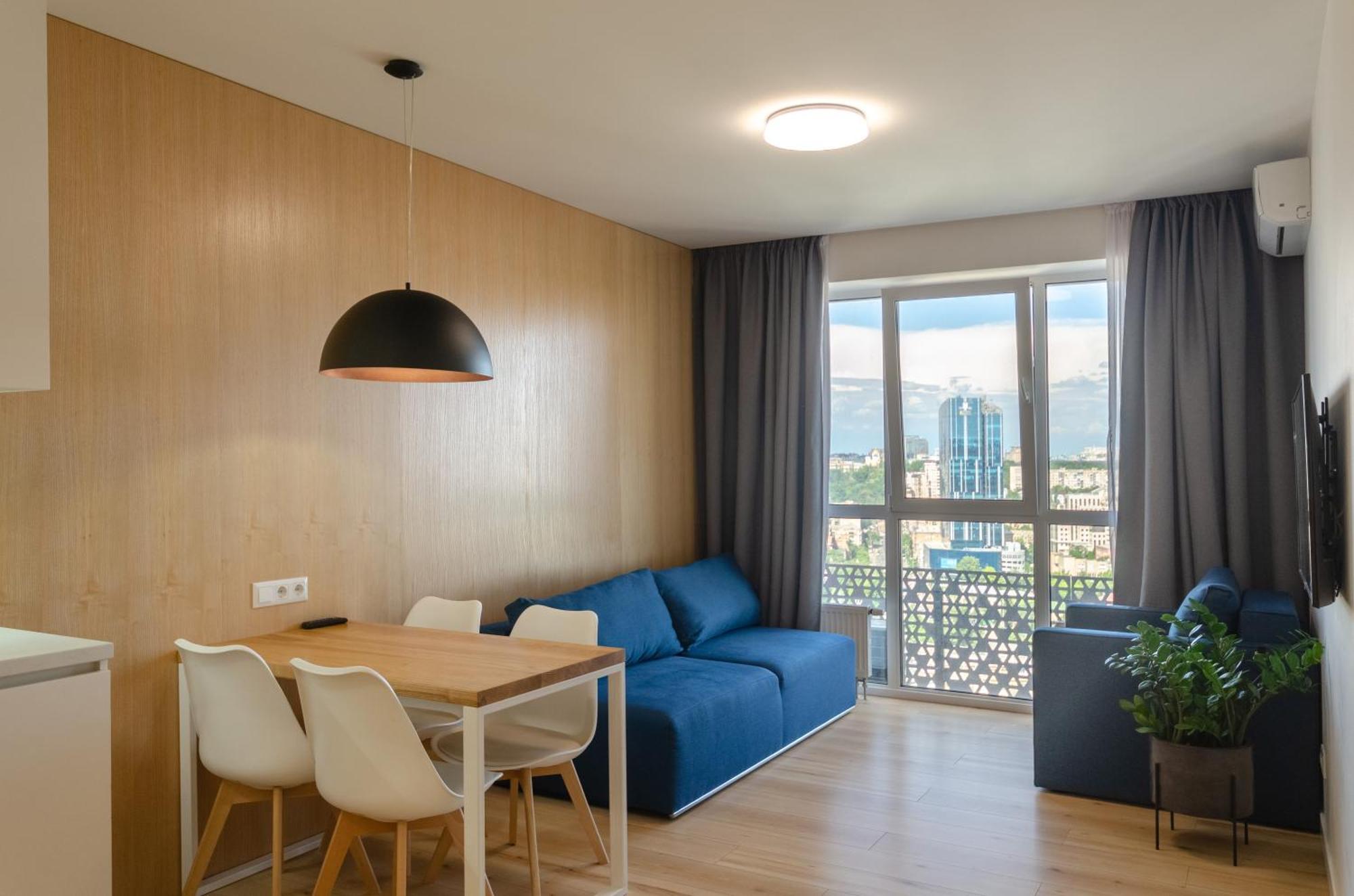 Petrovdom 205-206 Panoramic City View Apartments At Rc Kvartet, Central Railway Station キエフ エクステリア 写真