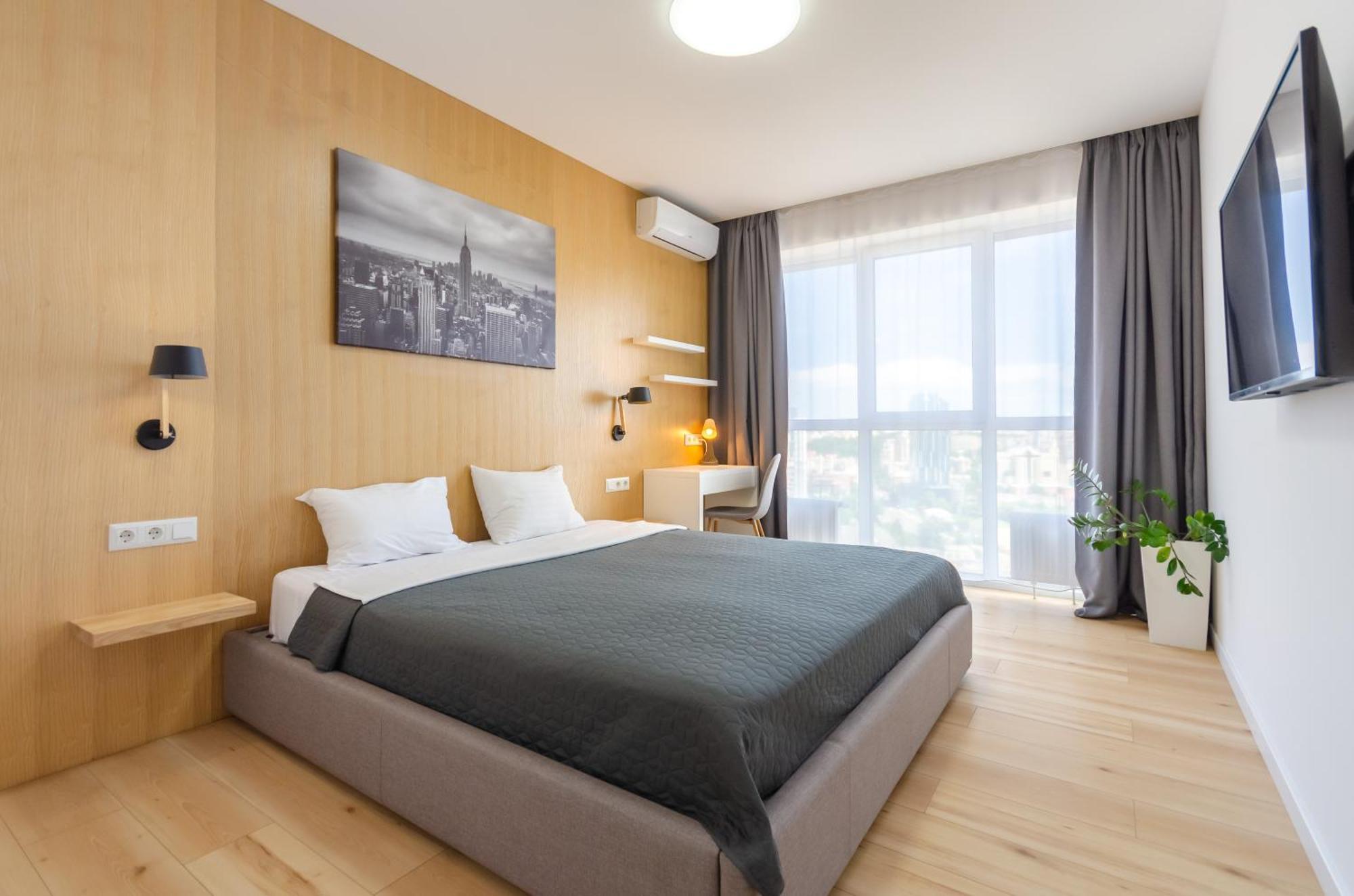 Petrovdom 205-206 Panoramic City View Apartments At Rc Kvartet, Central Railway Station キエフ エクステリア 写真
