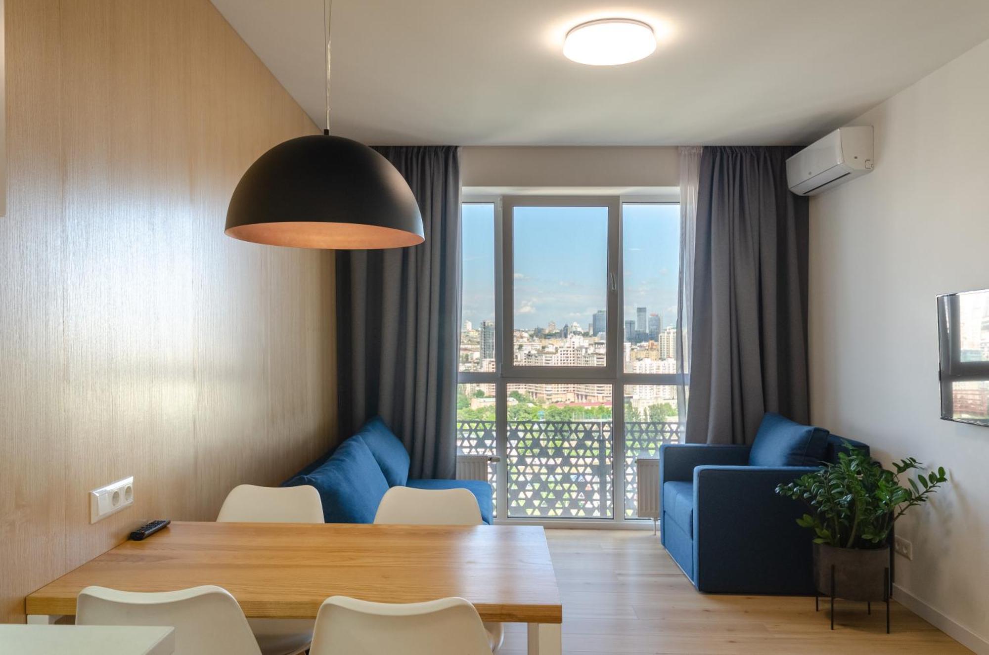 Petrovdom 205-206 Panoramic City View Apartments At Rc Kvartet, Central Railway Station キエフ エクステリア 写真
